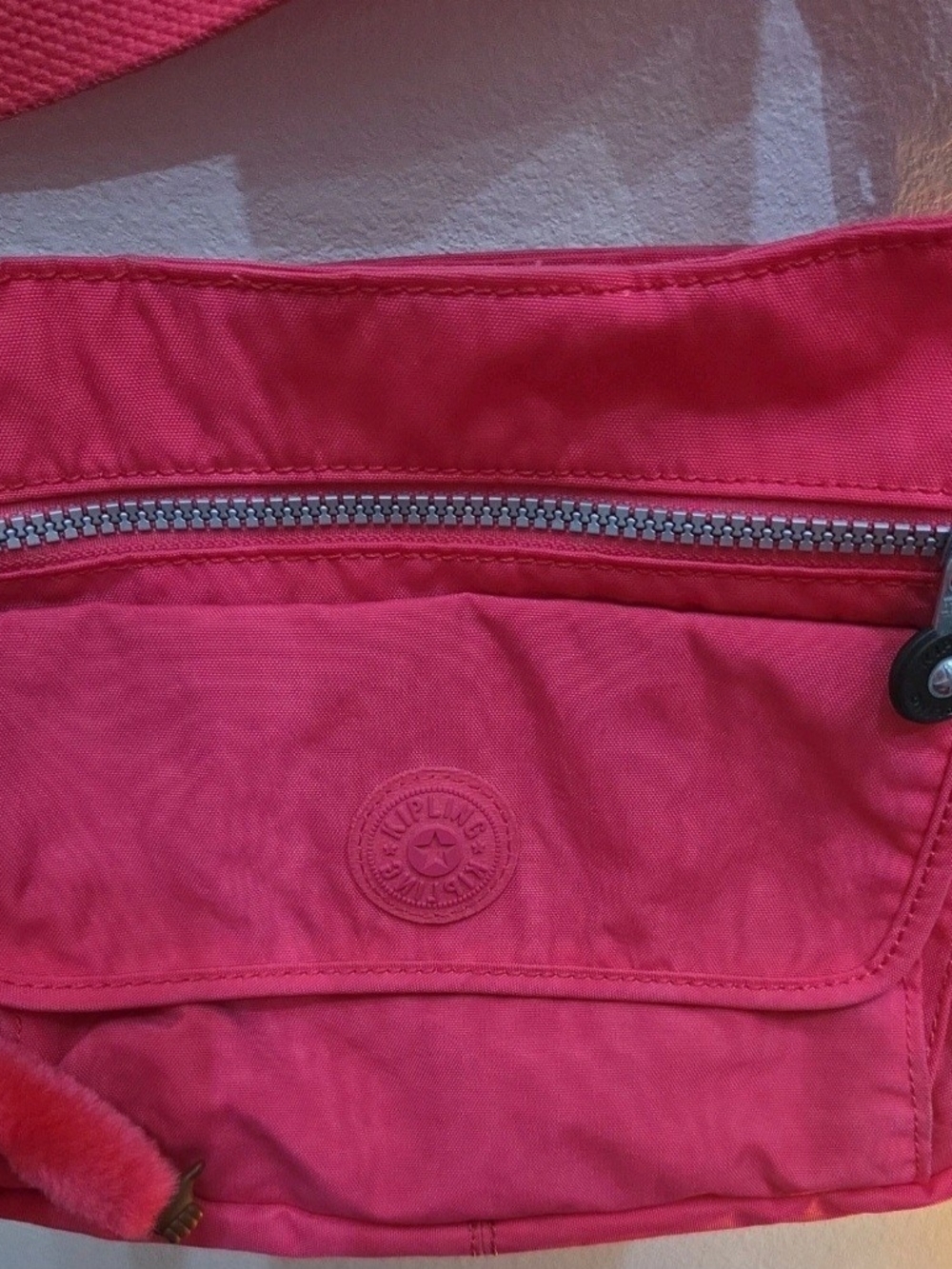 Kipling Hot Pink Crossbody Bag